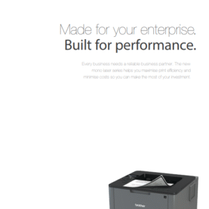 brother HL-L5000D Efficient High Speed Monochrome Laser Printer