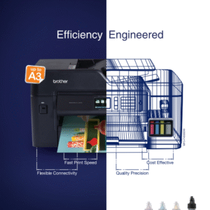 brother MFC-T4500DW A3 Inkjet MFC Refill Ink Tank Wireless Duplex All-in-One printer